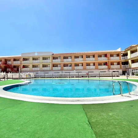 Studio With Sea Views, Piscina, Wifi,well Connected, Tenerife South 아파트 *