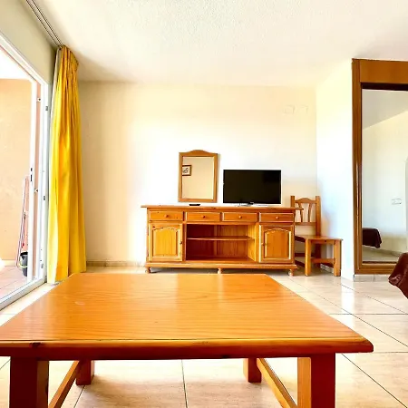 Studio With Sea Views, Piscina, Wifi,well Connected, Tenerife South Lägenhet